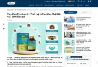 (VTV) Fucoidan Premium 8 - Tinh tuý từ Fucoidan Nhật Bản và 7 dược liệu quý